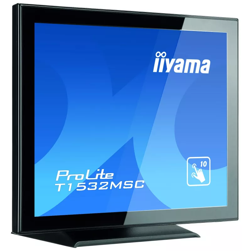iiyama T1532MSC-B5AG POS monitorius 38,1 cm (15 colių) 1024 x 768 pikseliai Jutiklinis ekranas