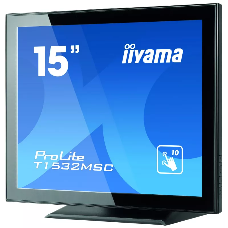iiyama T1532MSC-B5AG POS monitorius 38,1 cm (15 colių) 1024 x 768 pikseliai Jutiklinis ekranas