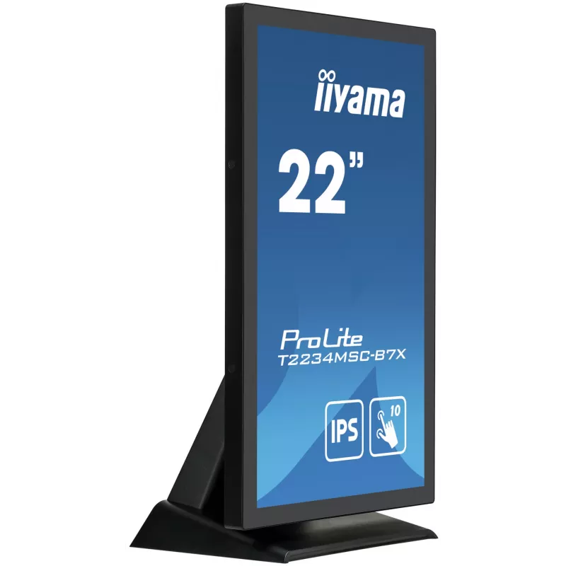 iiyama ProLite T2234MSC-B7X kompiuterio monitorius 54,6 cm (21,5 col.) 1920 x 1080 pikselių Full HD Jutiklinis ekranas Juodas
