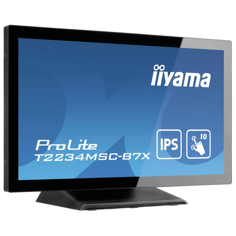 iiyama ProLite T2234MSC-B7X kompiuterio monitorius 54,6 cm (21,5 col.) 1920 x 1080 pikselių Full HD Jutiklinis ekranas Juodas
