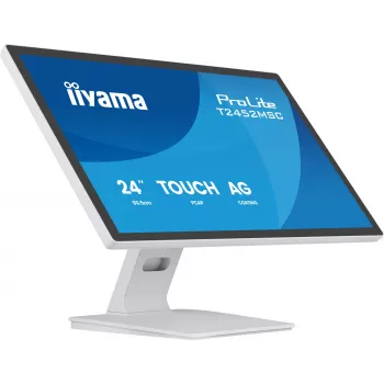 iiyama T2452MSC-W2AG kompiuterio monitorius 61 cm (24 coliai) 1920 x 1080 pikselių Full HD LED jutiklinis baltas