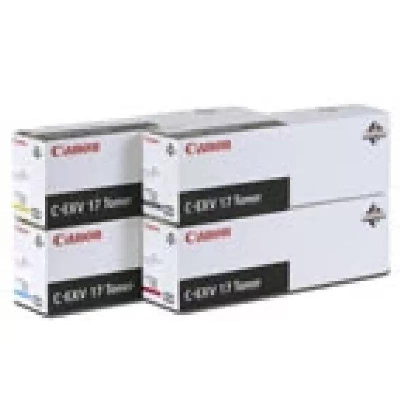 “Canon C-EXV17” toneriai, rausvai raudona, Originalius