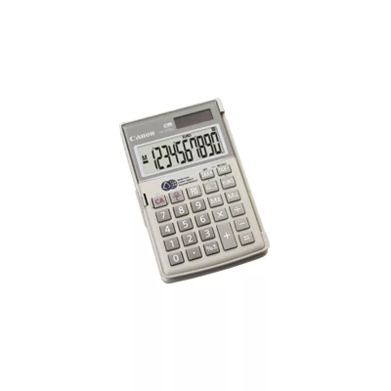Canon LS-10TEG skaičiuotuvas kišeninis finansinis pilkas