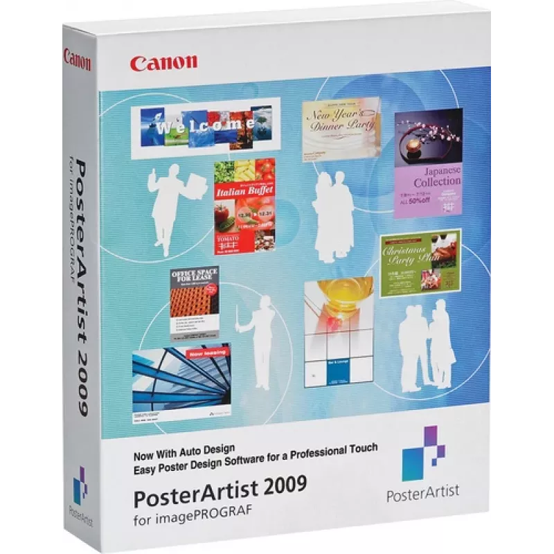 “Canon Poster Artist” grafikos redaktorius, 1 licencija