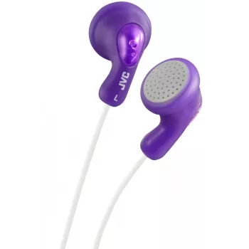JVC F14 Gumy į ausis įdedamos laidinės violetinės, Laidinės, 16–20000 Hz, Muzika, 17,1 g, Ausinės, Violetinės