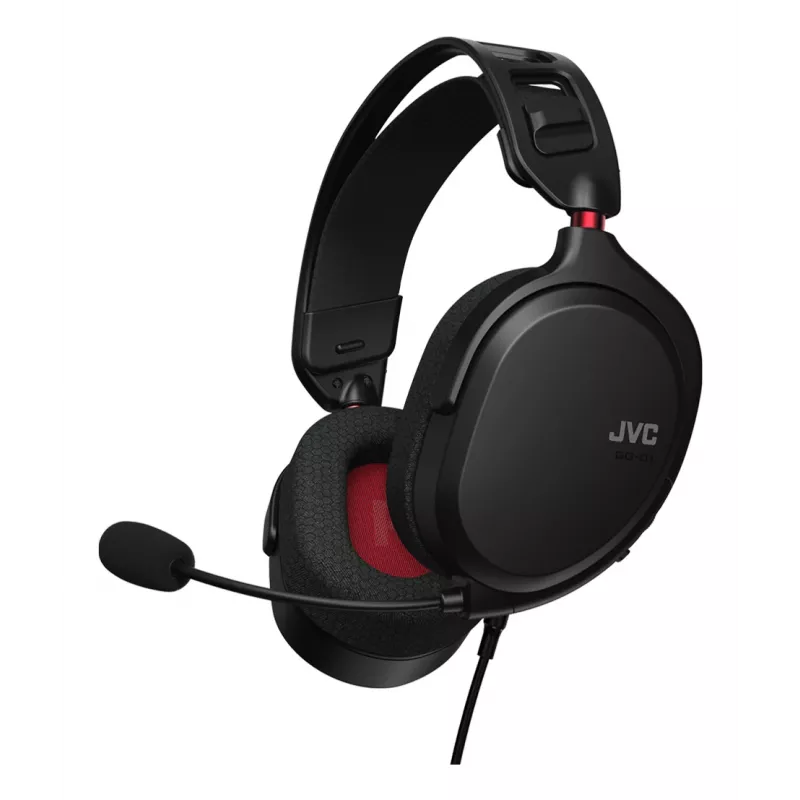 JVC GG-01 Ausinės su mikrofonu Laidinės Ant galvos Žaidimų Juoda
