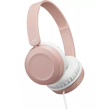 JVC Powerful Sound Wired On Ear Pink, Wired, 10 - 26000 Hz, Calls/Music, 140 g, Headset, Pink