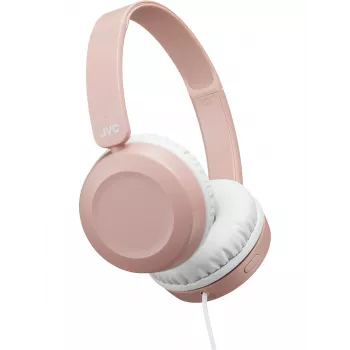 JVC Powerful Sound Wired On Ear Pink, Wired, 10 - 26000 Hz, Calls/Music, 140 g, Headset, Pink