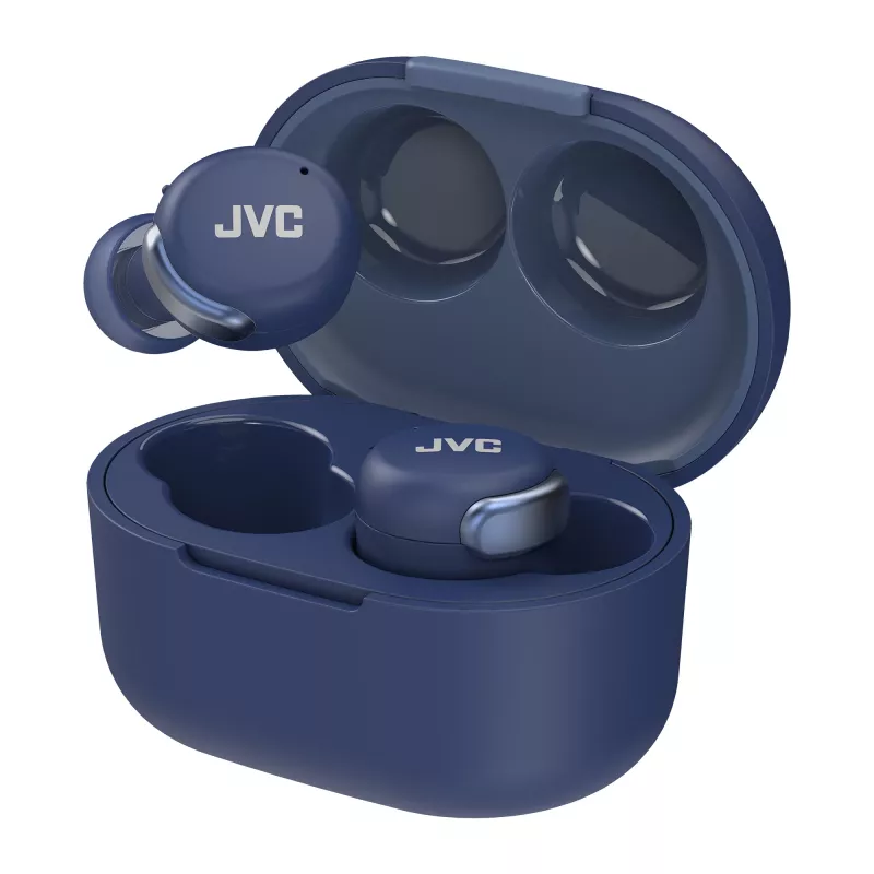 JVC aktyvus triukšmo slopinimas TWS mėlyna, True Wireless Stereo (TWS), 20 - 20000 Hz, skambučiai/muzika, 8,4 g, ausinės, mėlyna