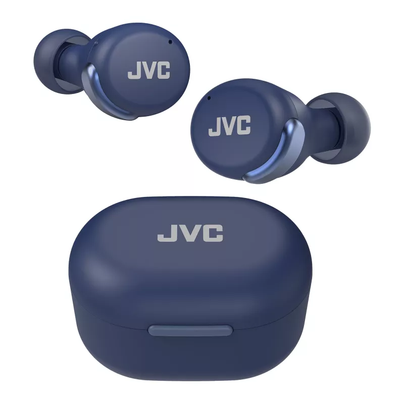JVC aktyvus triukšmo slopinimas TWS mėlyna, True Wireless Stereo (TWS), 20 - 20000 Hz, skambučiai/muzika, 8,4 g, ausinės, mėlyna