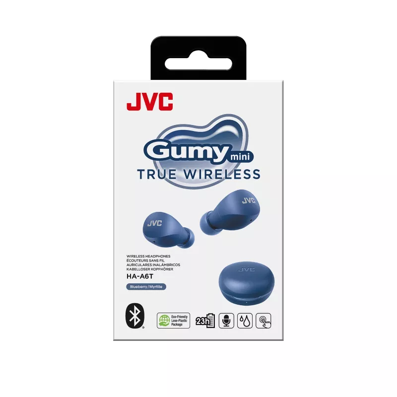Ausinės JVC Gumy Mini TWS mėlynos