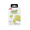 Belaidės į ausis dedamos ausinės JVC Gumy TWS Stix Green — tikras belaidis stereofoninis Bluetooth ryšys, 20–20000 Hz, 10 m nuotolis