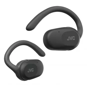 Ausinės JVC HA-NP40T True Wireless Stereo TWS ausinės su ausies lankeliu Bluetooth juodos, 20–20000 Hz, 10 m