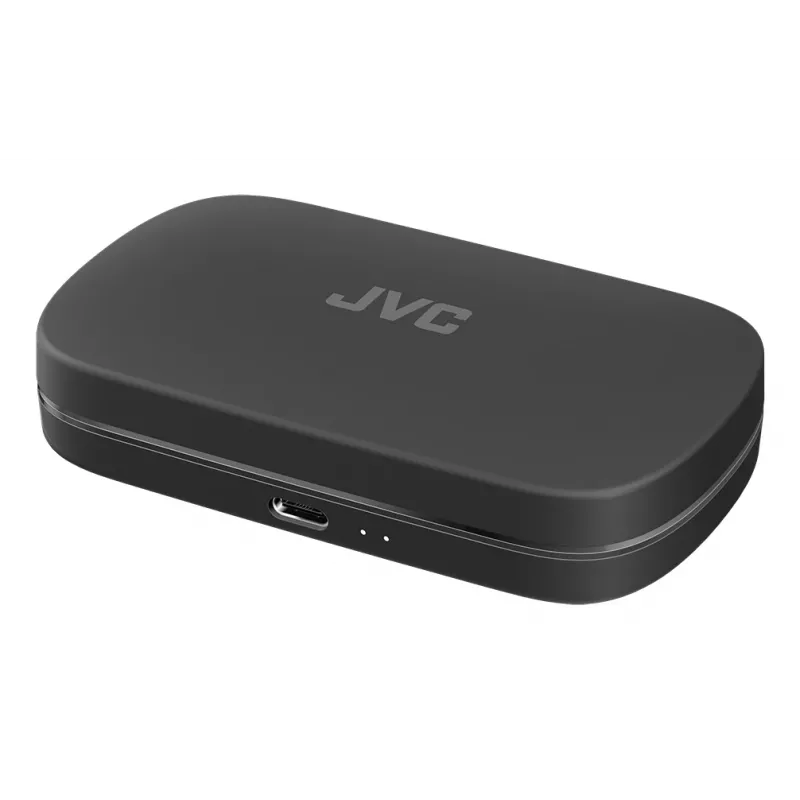 Ausinės JVC HA-NP40T True Wireless Stereo TWS ausinės su ausies lankeliu Bluetooth juodos, 20–20000 Hz, 10 m