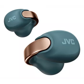 JVC HA-NP1T ausinės True Wireless Stereo (TWS) ausies užkabinimas Skambučiai / Muzika USB Type-C Bluetooth mėlyna, auksinė