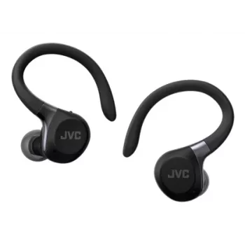 JVC HA-EC75T-B-U ausinės / ausinės su mikrofonu Belaidės Užkabinamos ant ausies Sportinės Bluetooth Juodos