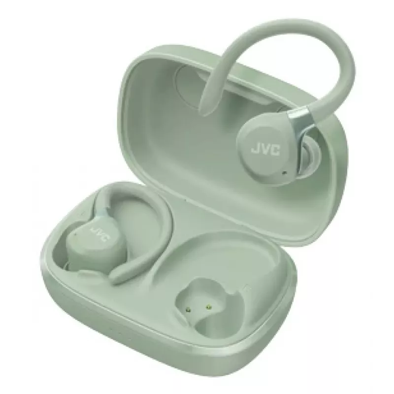 JVC HA-EC75T-G-U ausinės / laisvų rankų įranga Belaidės Užkabinamos ant ausies Sportui Bluetooth Green