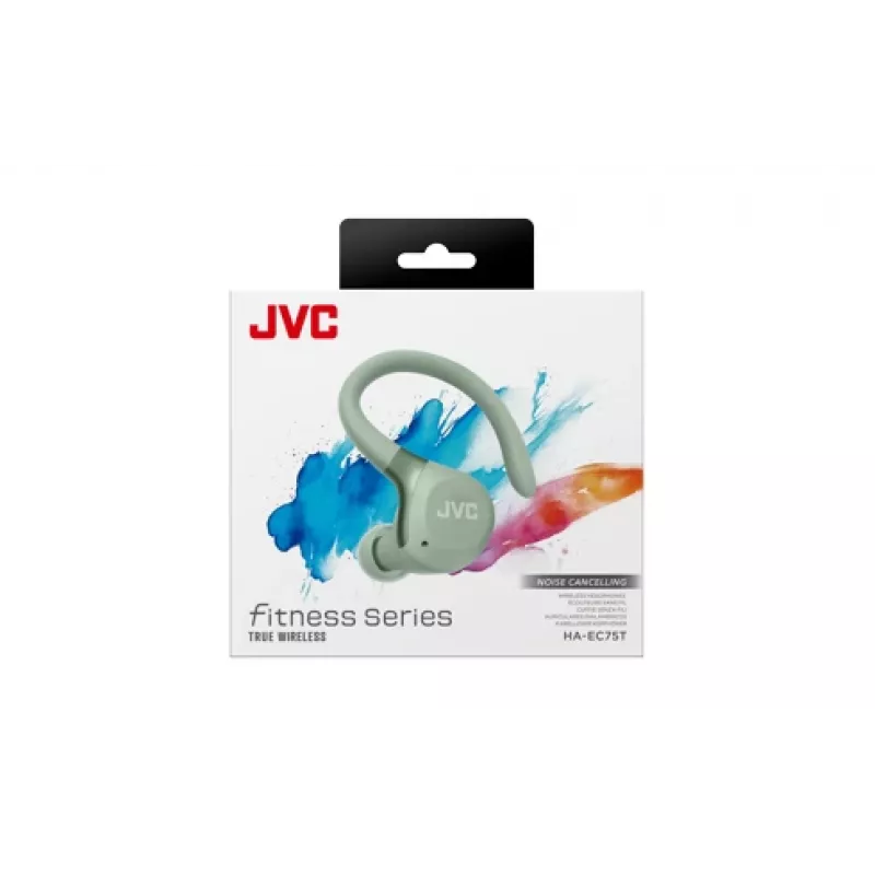 JVC HA-EC75T-G-U ausinės / laisvų rankų įranga Belaidės Užkabinamos ant ausies Sportui Bluetooth Green