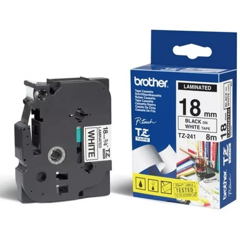 Brother TZ-241 juostelė etiketėms gaminti