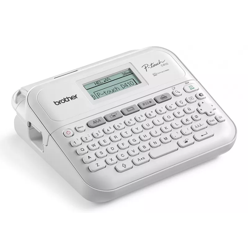 Brother PT-D410VP etikečių spausdintuvas ZINK (be rašalo) 180 x 180 DPI laidinis TZe QWERTY