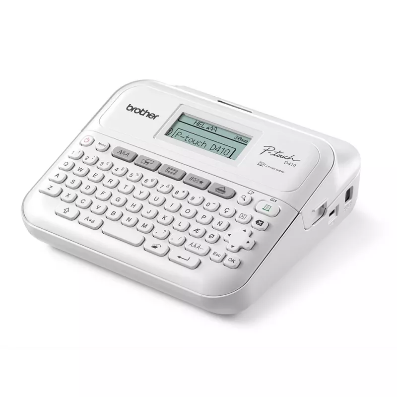 Brother PT-D410VP etikečių spausdintuvas ZINK (be rašalo) 180 x 180 DPI laidinis TZe QWERTY