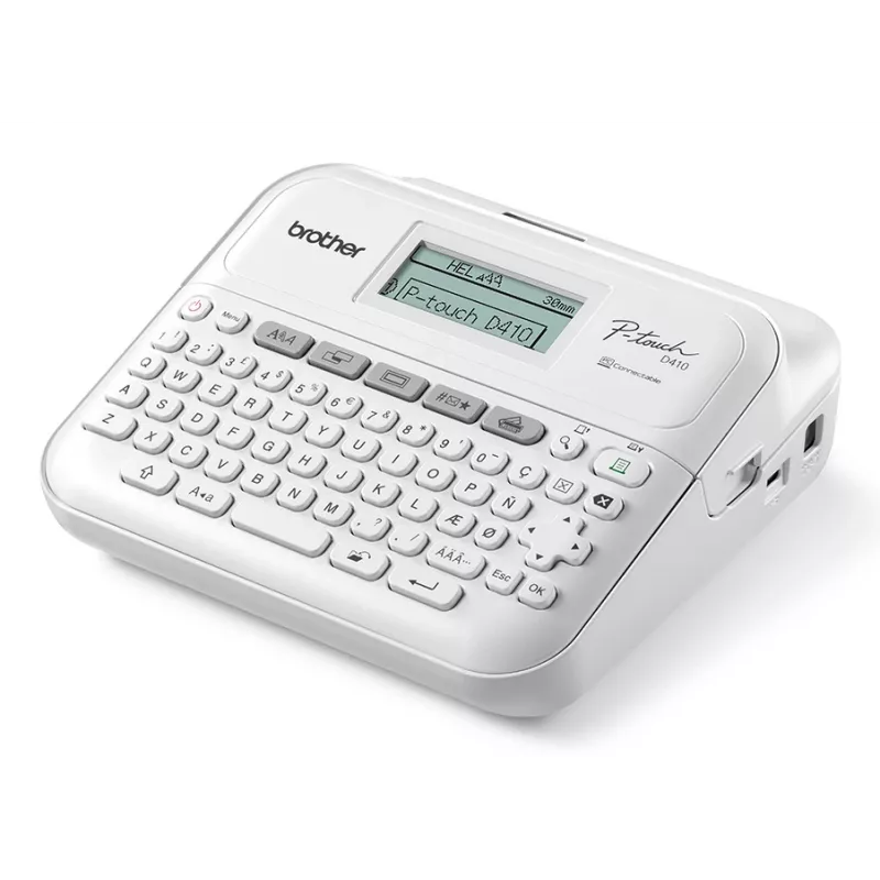 Brother PT-D410 etikečių spausdintuvas Terminis pernašos būdu 180 x 180 DPI 20 mm/s Laidinis TZe QWERTY