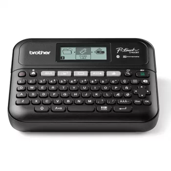 Brother PT-D460BTVP etikečių spausdintuvas Terminis perkėlimas 180 x 180 DPI 30 mm/sek Laidinis ir belaidis TZe Bluetooth QWERTY