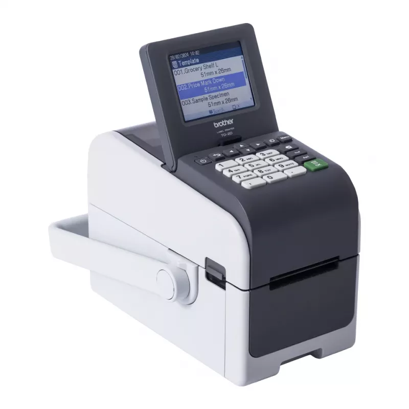 Brother TD-2350DSAH300 etikečių spausdintuvas, tiesioginis terminis, 300 x 300 DPI, 152 mm/s, laidinis ir belaidis, Ethernet LAN, Wi-Fi, Bluetooth