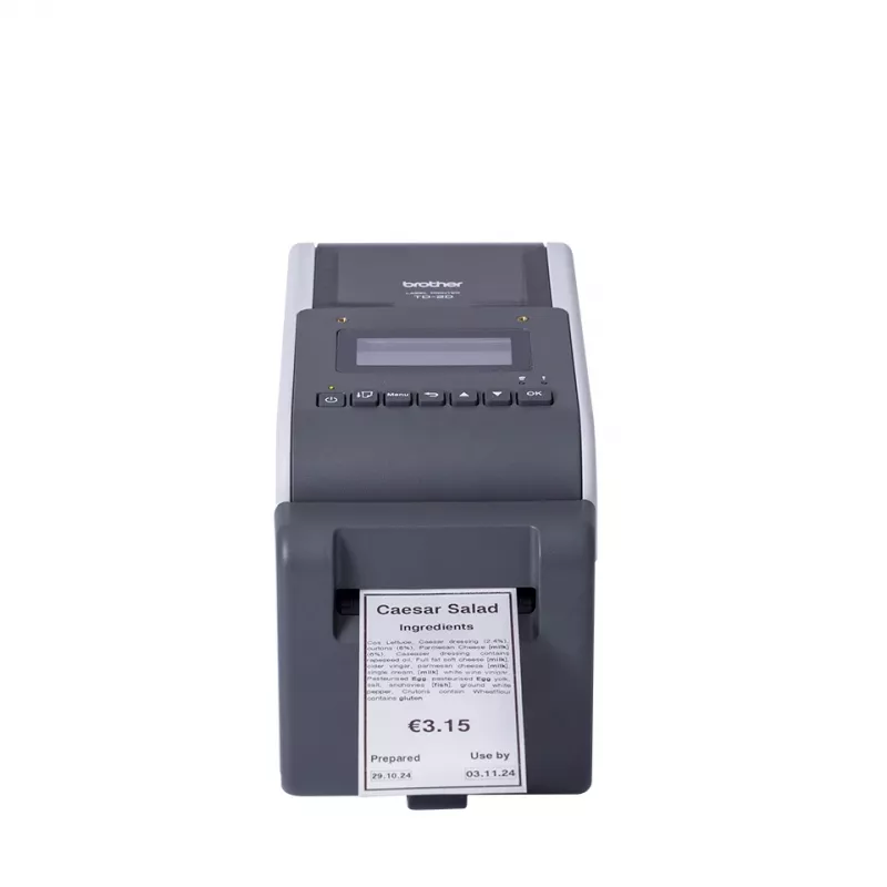 Brother TD-2350DFC203 etikečių spausdintuvas Tiesioginis terminis 203 x 203 DPI 152,4 mm/sek Laidinis ir belaidis Ethernet LAN Bluetooth