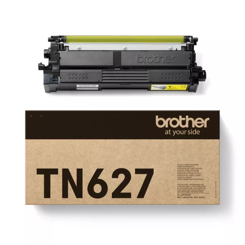 Brother TN-627Y tonerio kasetė 1 vnt. Originali Geltona