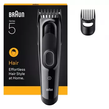 Braun HC5510 plaukų kirpimo mašinėlė, juoda, 9, nikelio-metalo hidrido (NiMH)