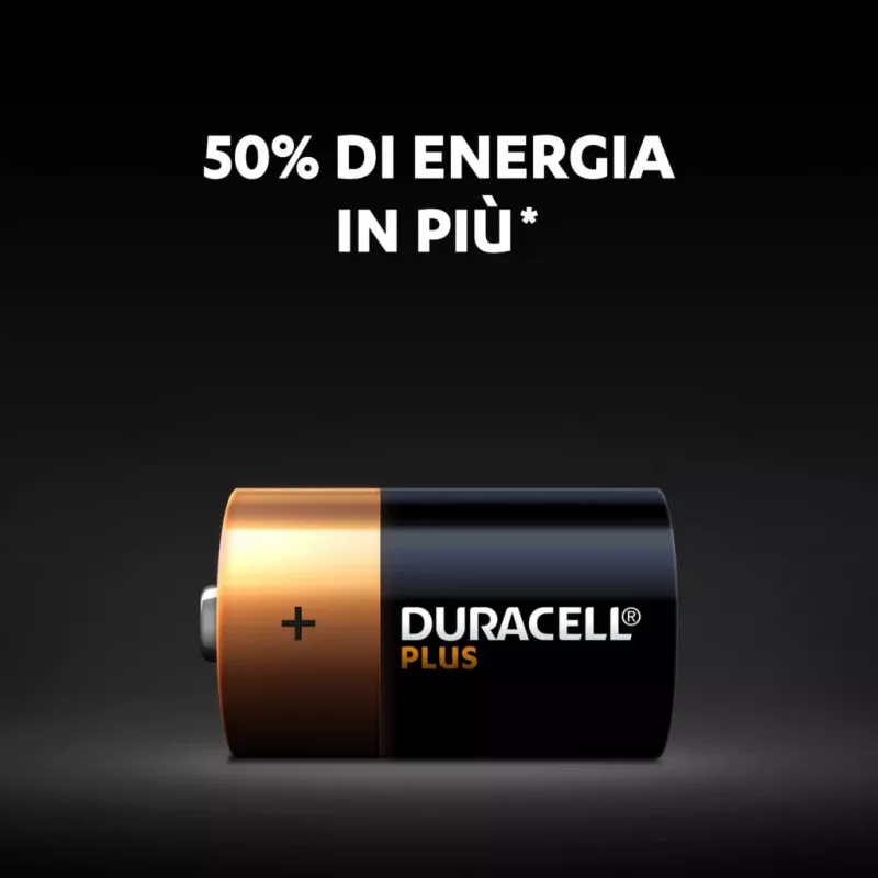 Duracell Plus vienkartinė baterija D šarminė