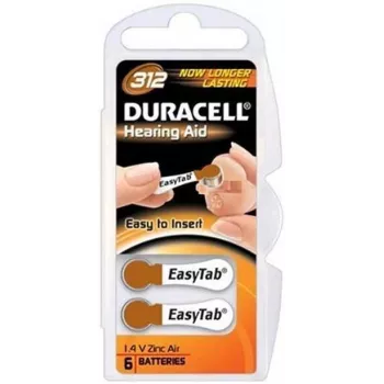 Duracell DA312 buitinė baterija Vienkartinė baterija Cinko-oras