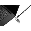 Kensington plonas Combination Laptop Lock, 1,8 m, Kensington, Kombinuotas užraktas, Raktas, Juoda