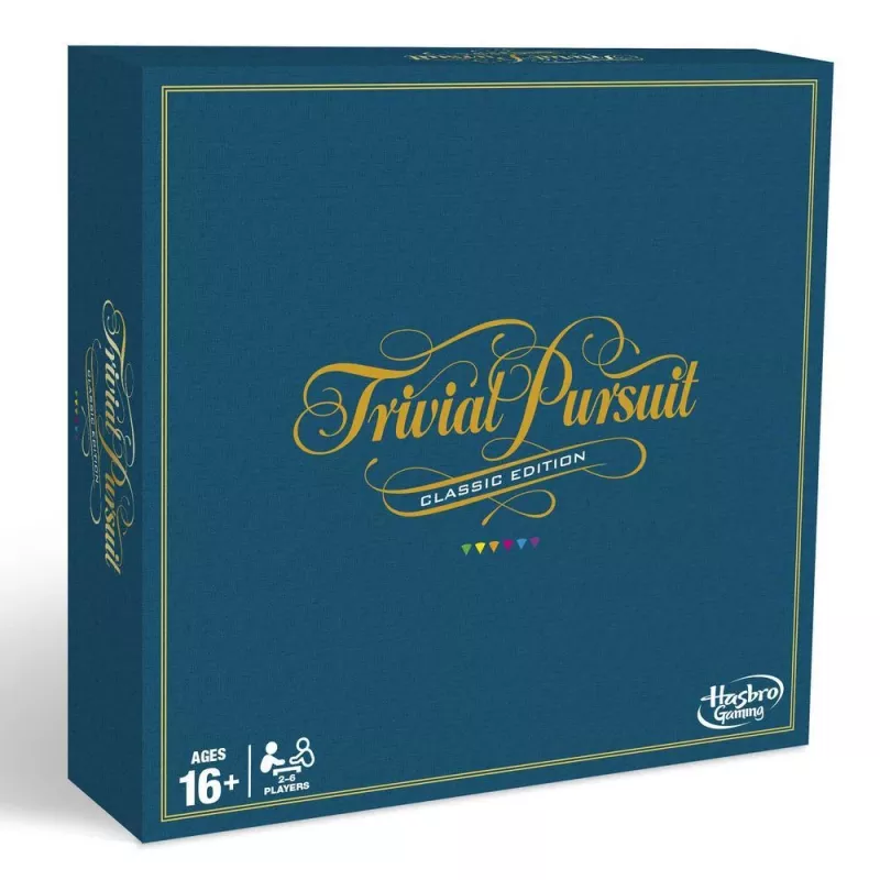 Hasbro Gaming Trivial Pursuit žaidimas: klasikinė versija Stalo žaidimas Mokomasis