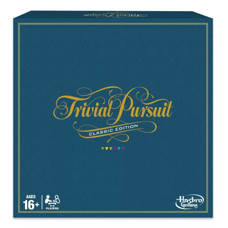 Hasbro Gaming Trivial Pursuit žaidimas: klasikinė versija Stalo žaidimas Mokomasis
