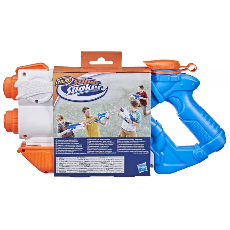 Nerf Super Soaker Twin Tide, žaislinis šautuvas, Daugiaspalvis, 6 m.