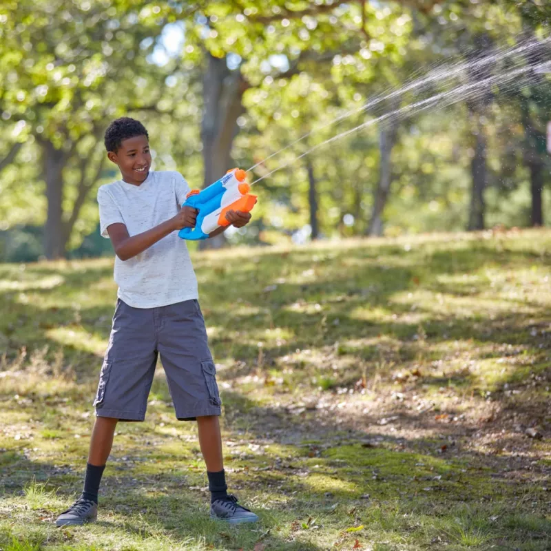 Nerf Super Soaker Twin Tide, žaislinis šautuvas, Daugiaspalvis, 6 m.