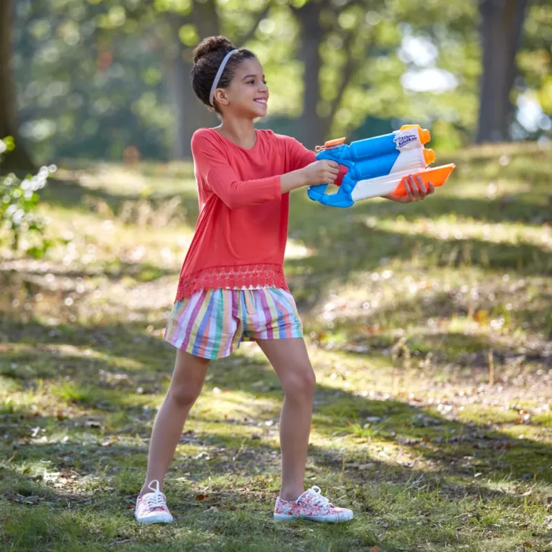 Nerf Super Soaker Twin Tide, žaislinis šautuvas, Daugiaspalvis, 6 m.