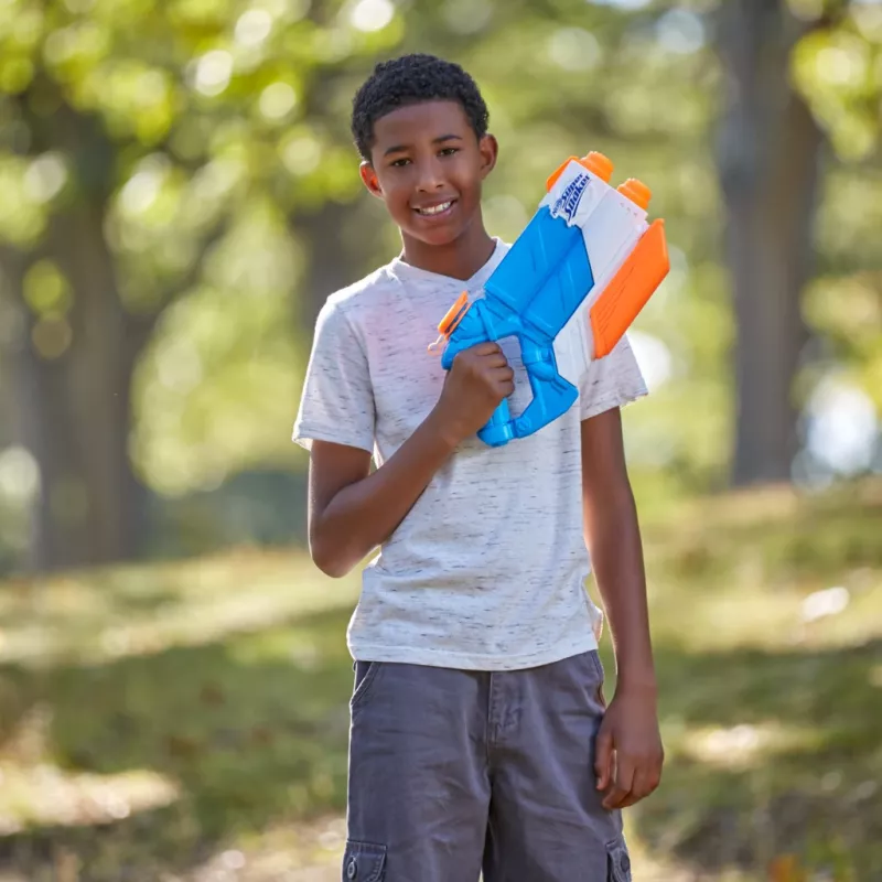 Nerf Super Soaker Twin Tide, žaislinis šautuvas, Daugiaspalvis, 6 m.