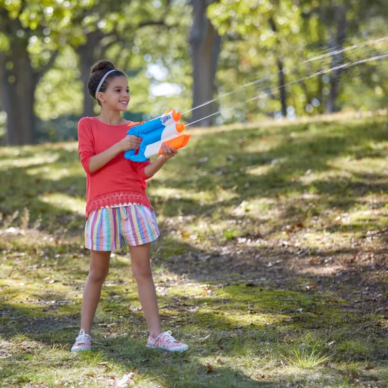 Nerf Super Soaker Twin Tide, žaislinis šautuvas, Daugiaspalvis, 6 m.