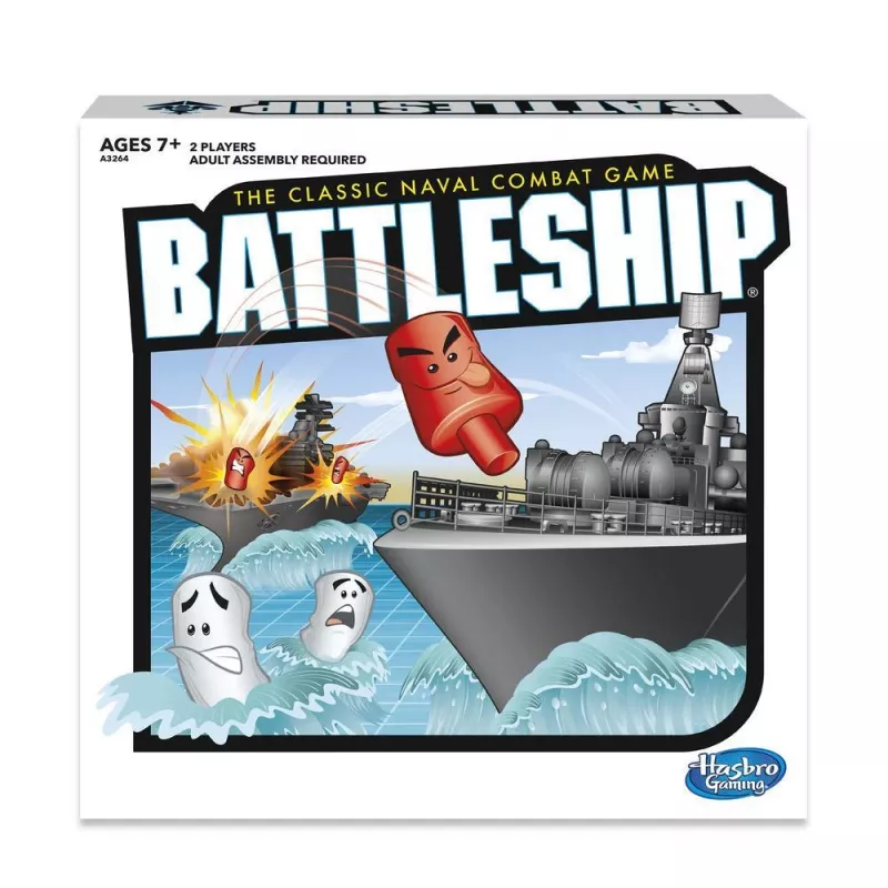 Stalo žaidimas HASBRO Battleship Strategy – stalo strateginis žaidimas, rekomenduojamas amžius 7+