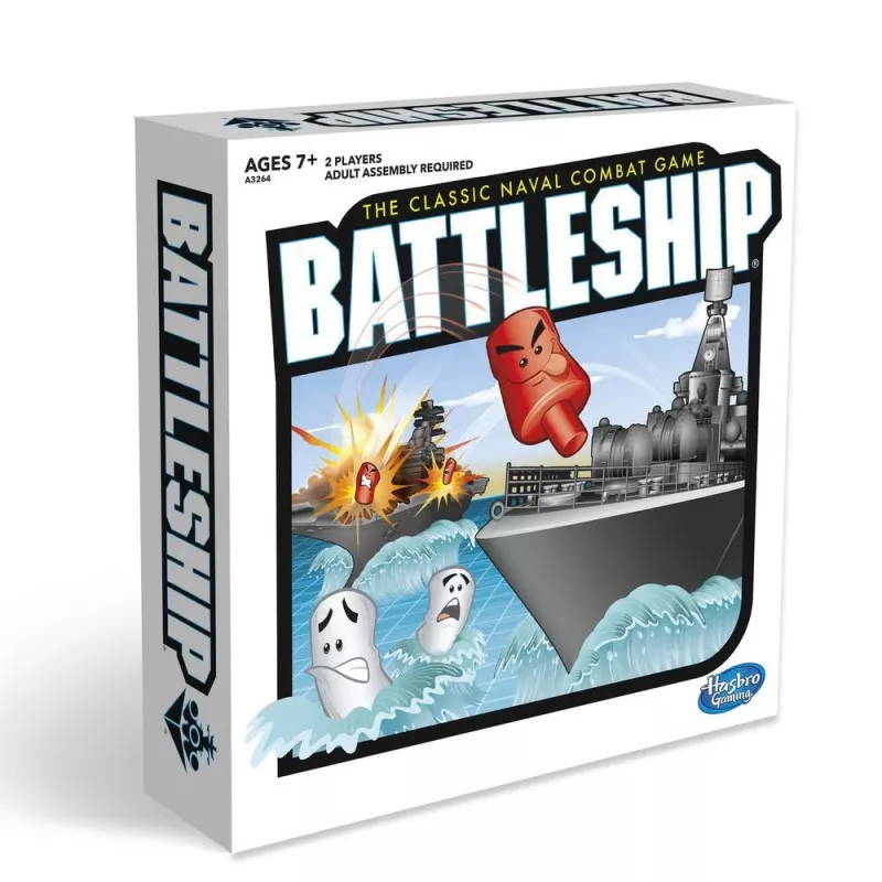 Stalo žaidimas HASBRO Battleship Strategy – stalo strateginis žaidimas, rekomenduojamas amžius 7+