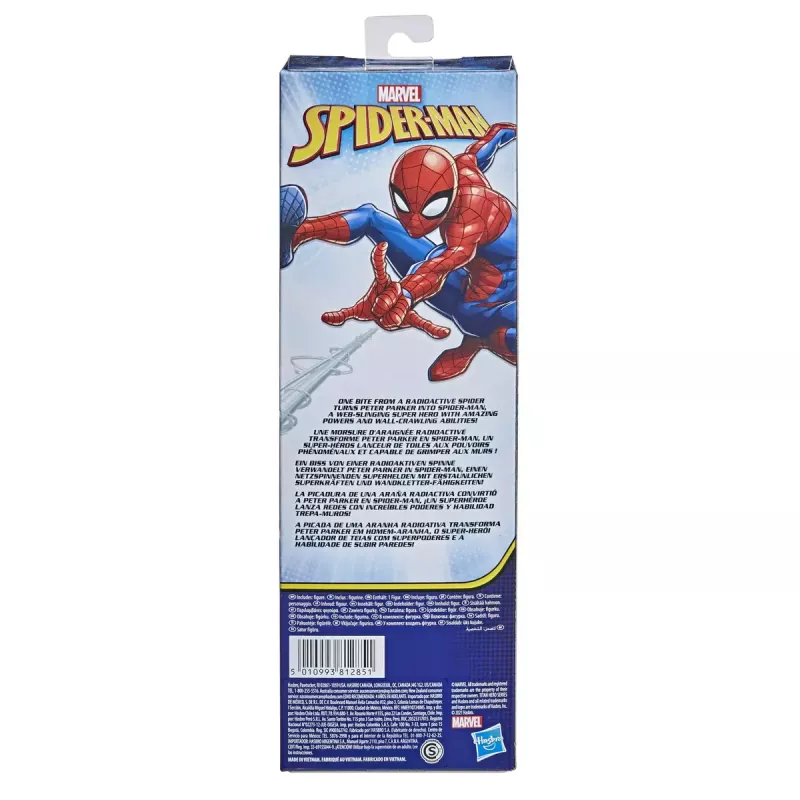 Veiksmo figūrėlė HASBRO Marvel Spider-Man Titan Hero Spider-Man, plastikinė, įvairiaspalvė, nuo 4 metų