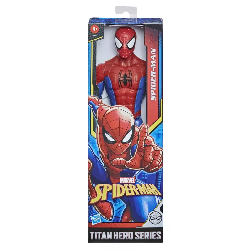 Veiksmo figūrėlė HASBRO Marvel Spider-Man Titan Hero Spider-Man, plastikinė, įvairiaspalvė, nuo 4 metų
