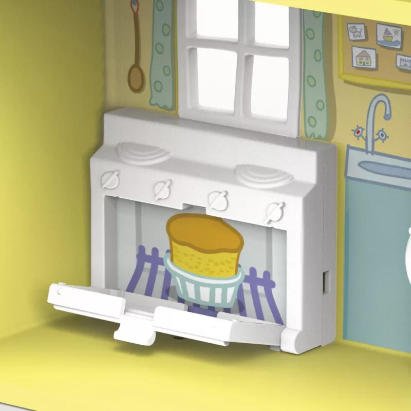 Peppa Pig Peppa’s Adventures Peppa’s Family House, Veiksmo/Nuotykių, 3 m., Įvairiaspalvis, Plastikas