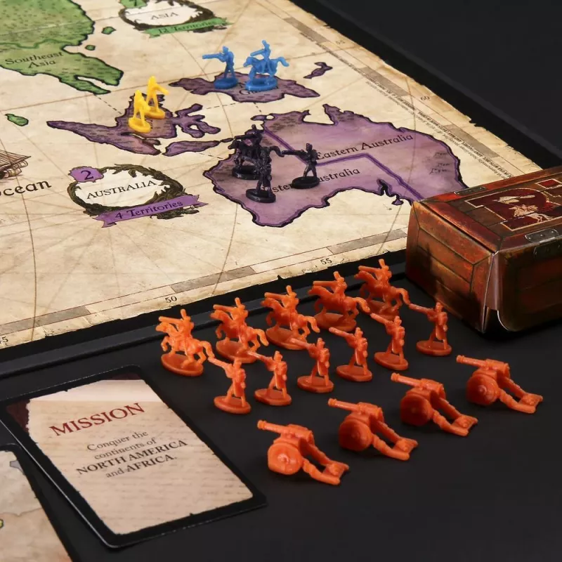 Stalo žaidimas Hasbro Gaming Risk War Rekomenduojamas amžius 10 metų