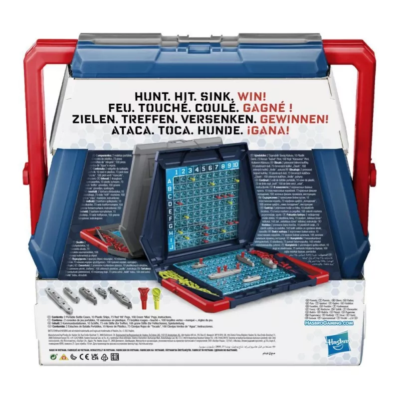 Stalo žaidimas Hasbro Gaming Battleship Classic edition Strategija amžius 7+