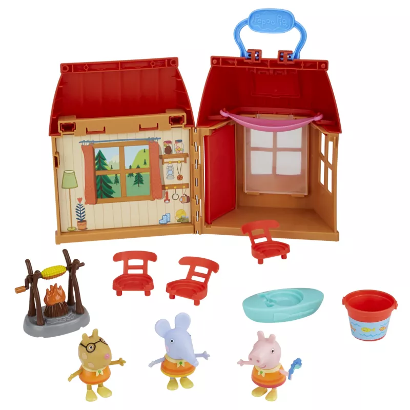 Peppa Pig Peppa jaukioji kempingo vieta, Veiksmo/Nuotykių, 3 metai, Įvairiaspalvė
