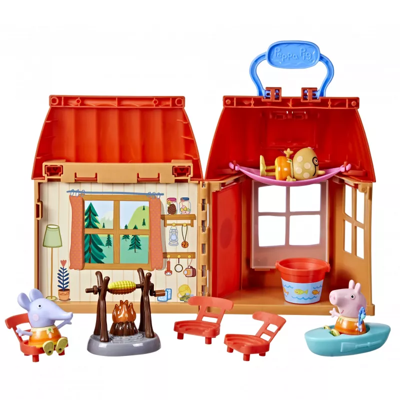 Peppa Pig Peppa jaukioji kempingo vieta, Veiksmo/Nuotykių, 3 metai, Įvairiaspalvė